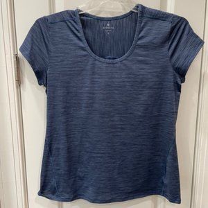 Women's Workout Top Size L, Dark Blue